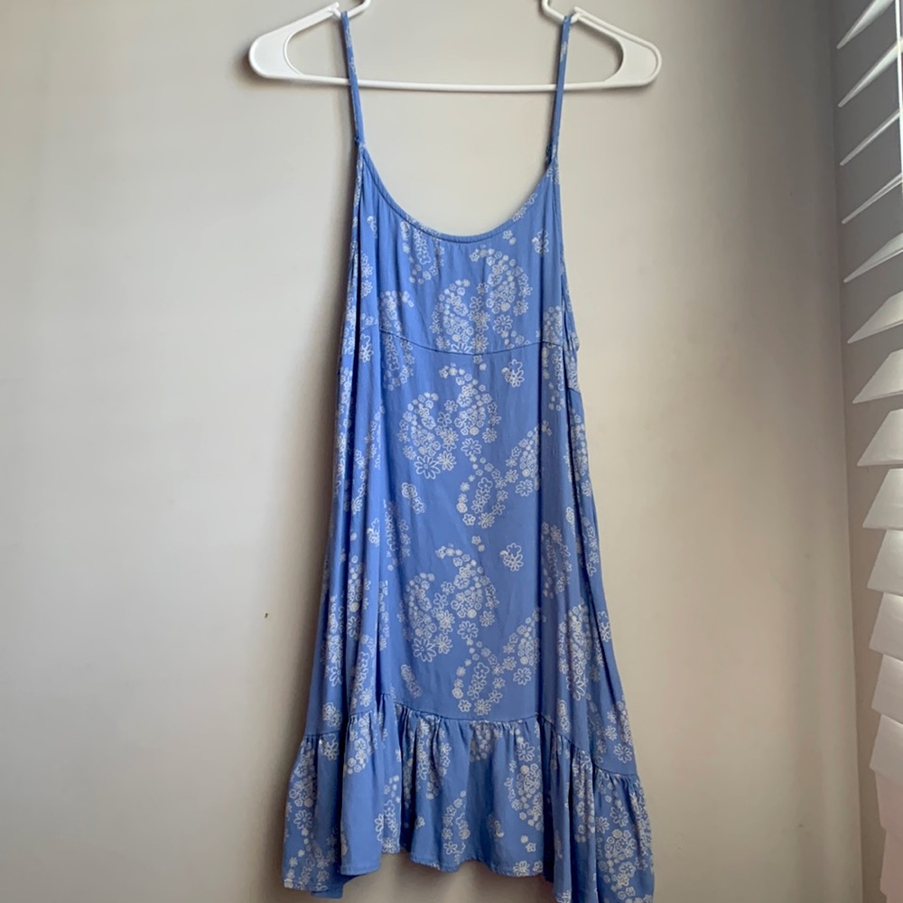 Urban Outfitters Beach Ruffle Mini Dress